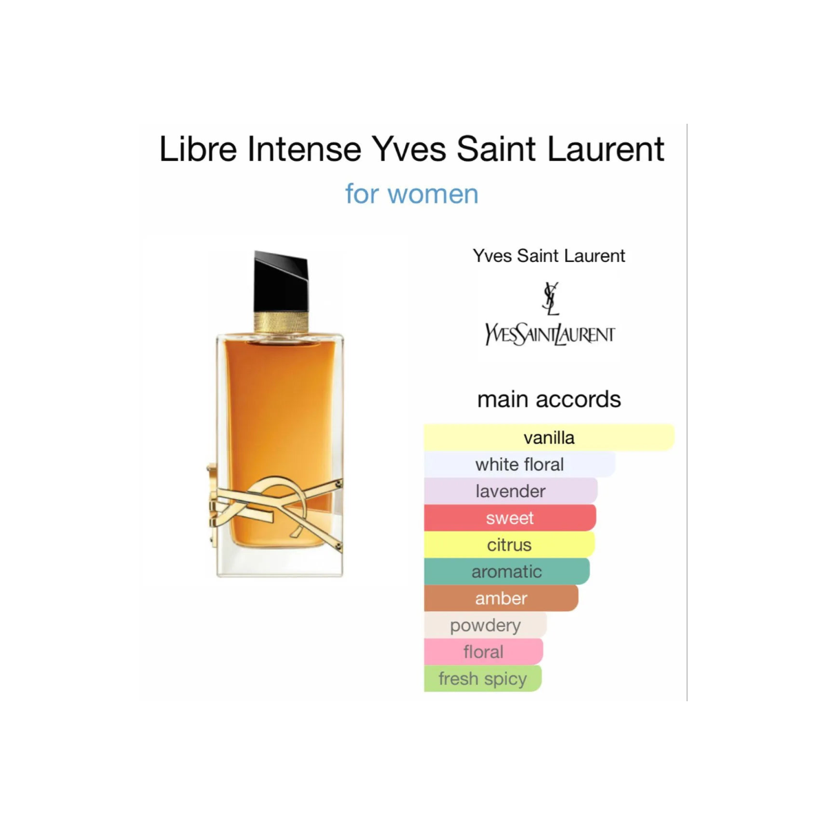 Libre Intense Eau de Parfum – Yves Saint Laurent 90 ML PERVARA