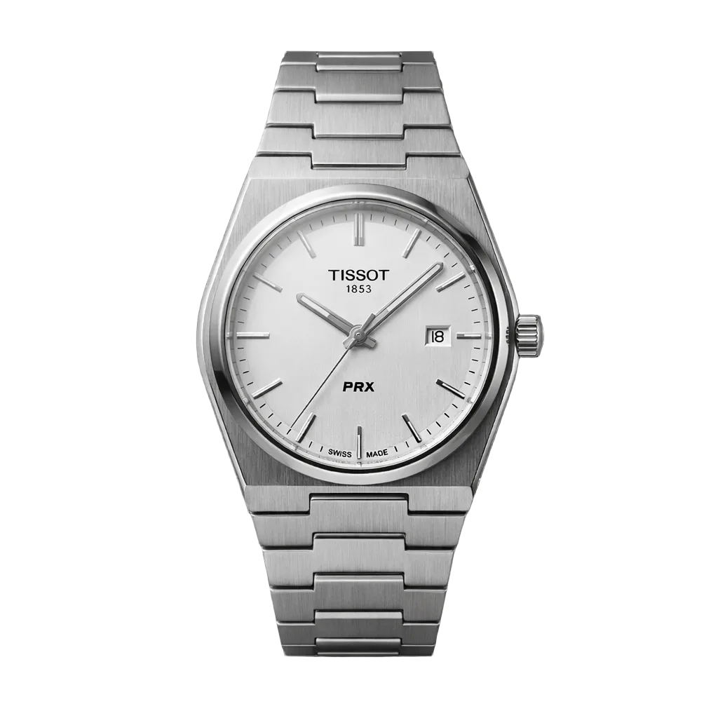 Tissot PRX 40mm White Dial