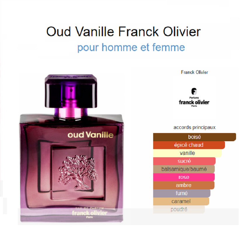 Franck Olivier – Oud Vanille EDP 100ml
